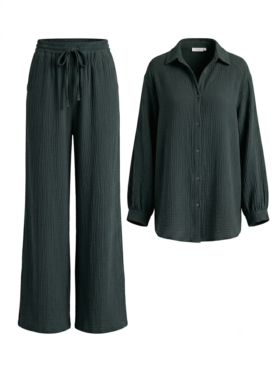 Musselin Hose Set