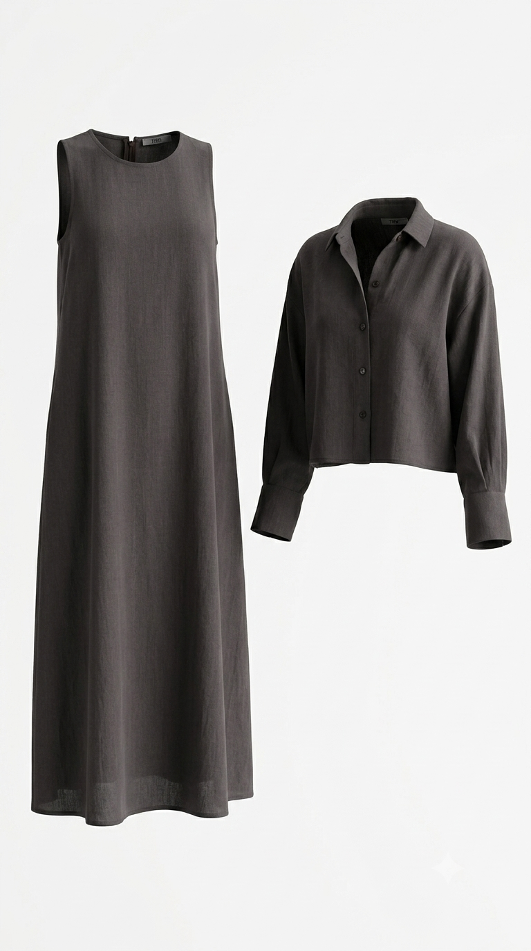 Flow Zweiteiler Kleid