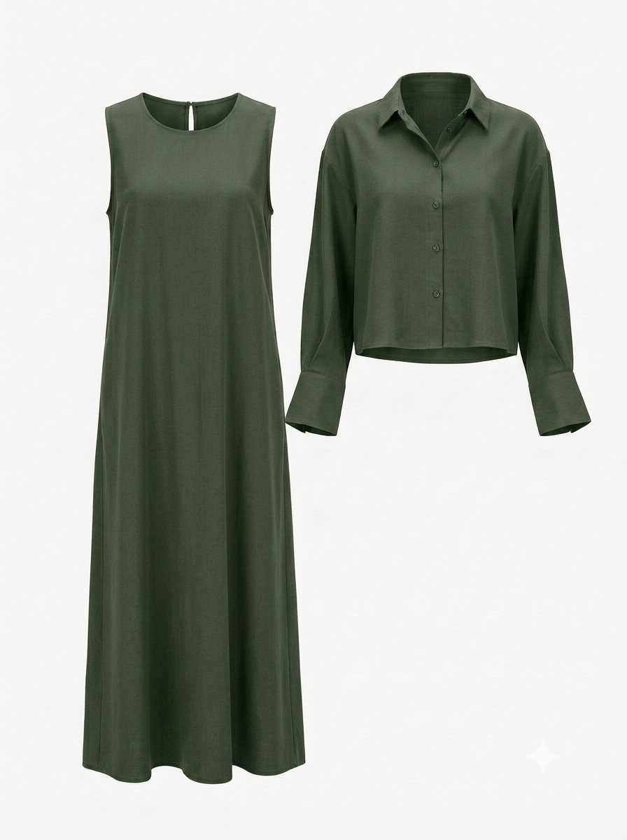 Flow Zweiteiler Kleid