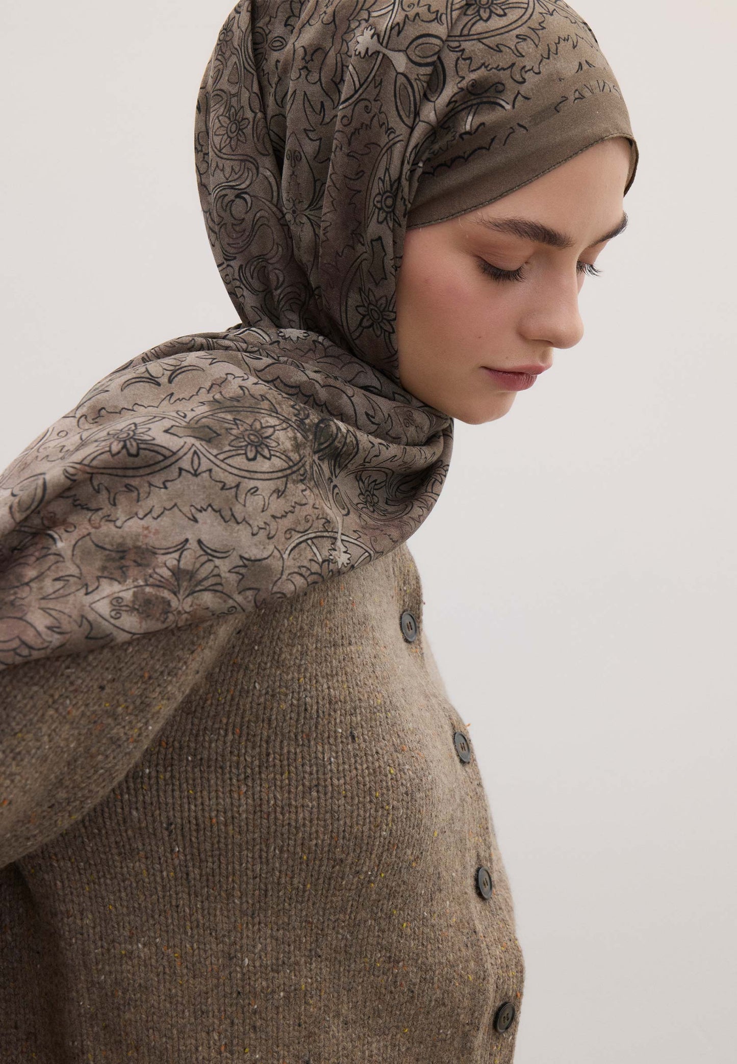 Hesperia gemusterter Hijab Rauch