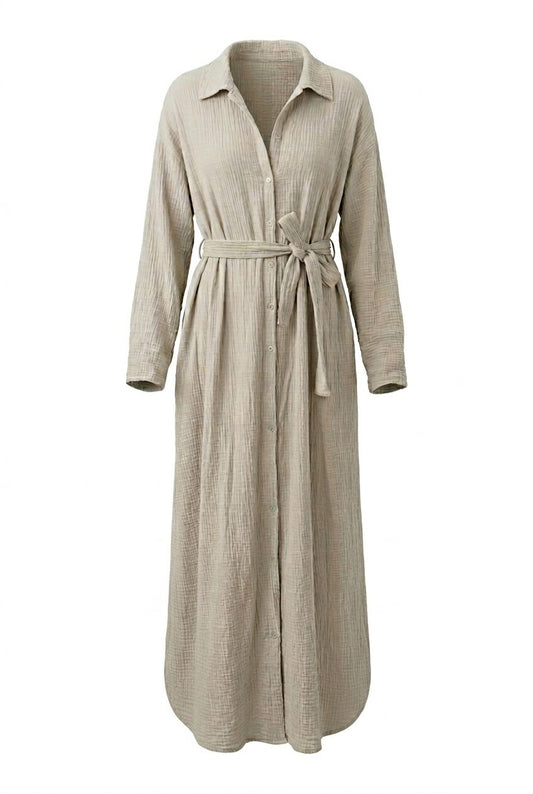 Musselin Kap Kleid