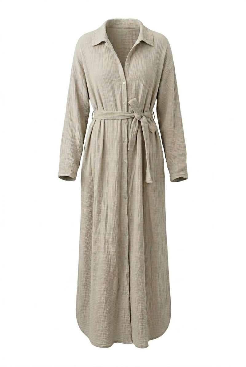 Musselin Kap Kleid