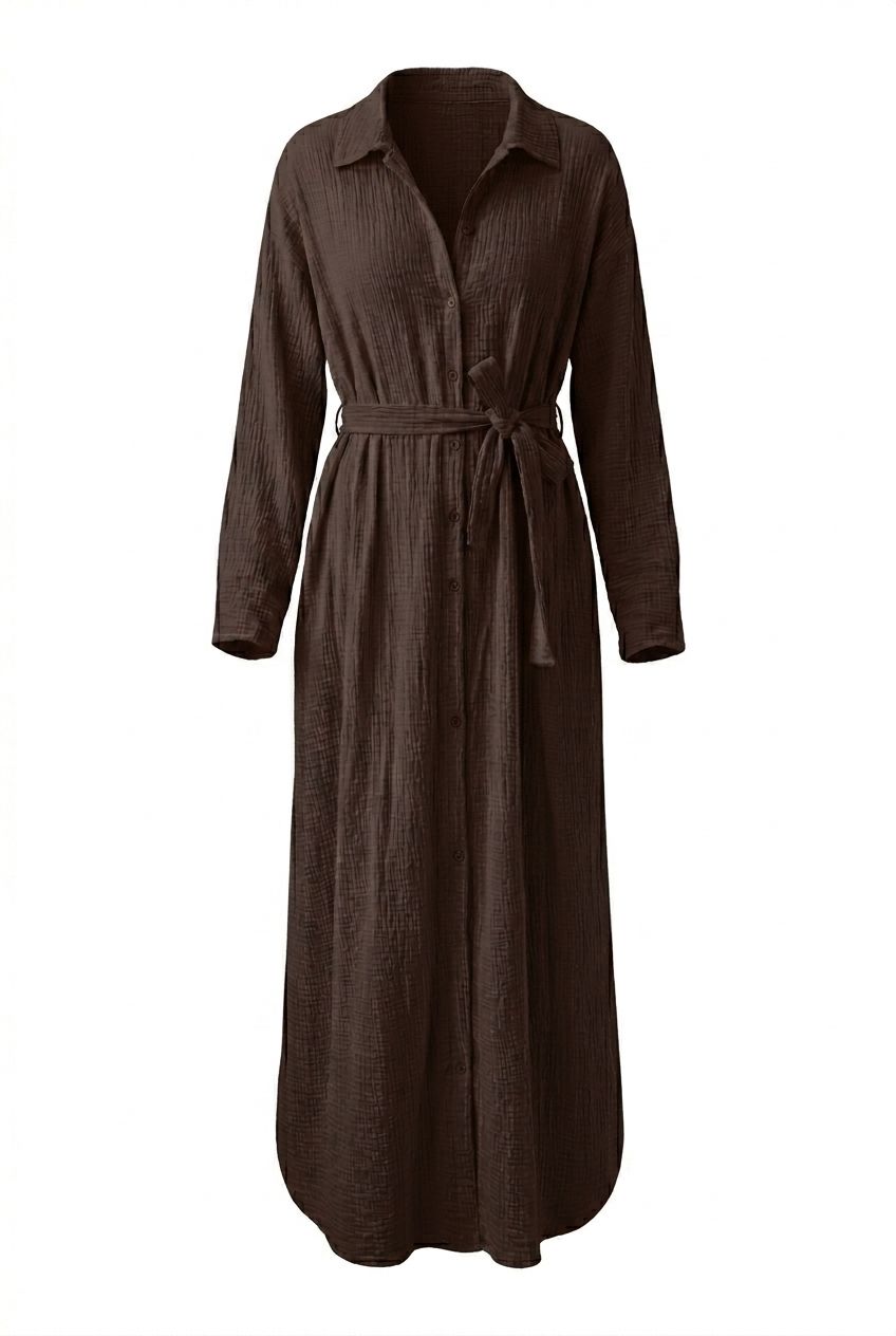 Musselin Kap Kleid